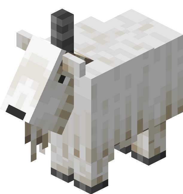 Minecraft 1.17: Goat_(one_horn)