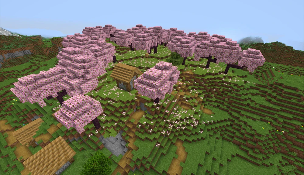 Minecraft 1.20: Cherry Grove